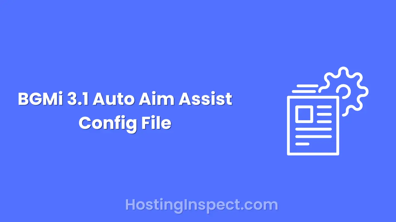 BGMi 3.1 Auto Aim Assist Config File (100% Working & Antiban)